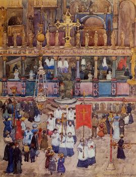 莫裡斯 巴西 加斯特 Easter Procession, St Mark's